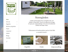 Tablet Screenshot of norregarden.se